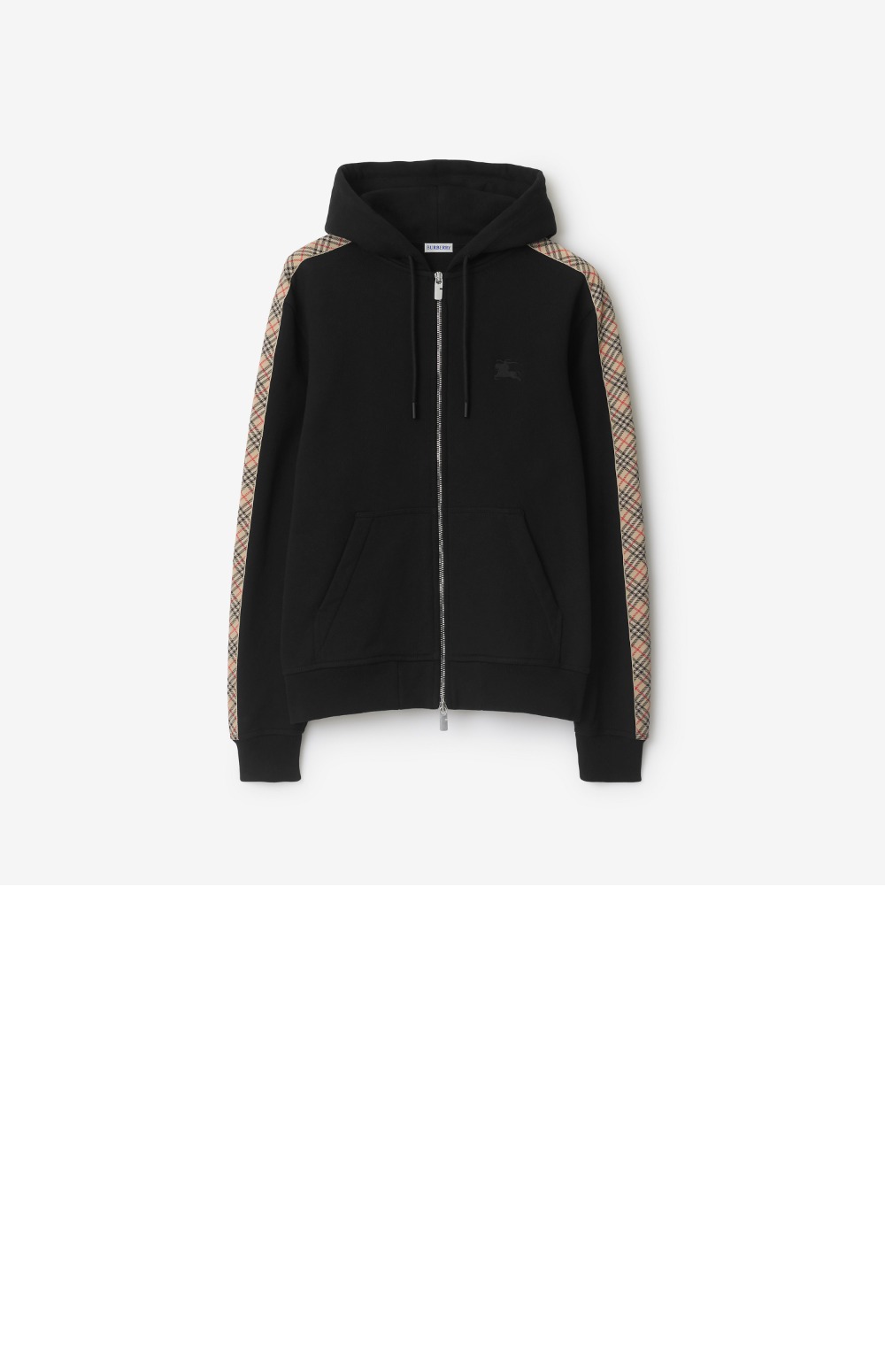 미러급레플리카사이트 | 명품레플리카 전문 쇼핑몰  | 퍼스트원 - 체크 트리밍 코튼 지퍼 후디 > 버버리