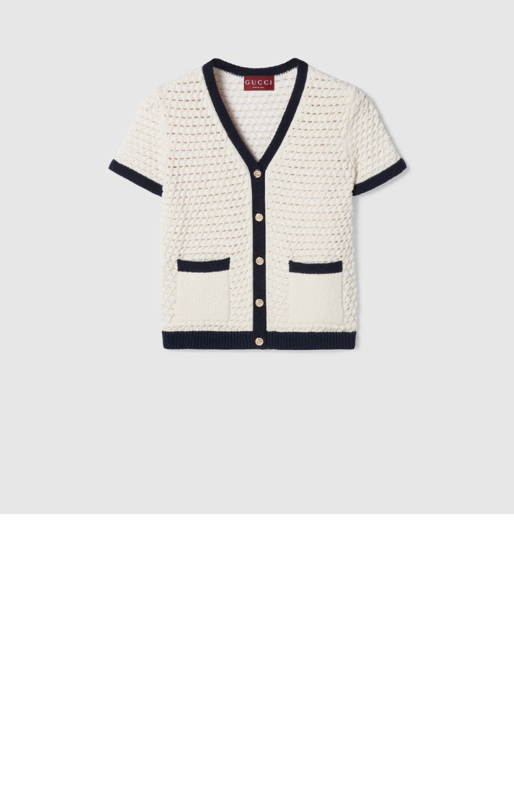 미러급레플리카사이트 | 명품레플리카 전문 쇼핑몰  | 퍼스트원 - 파인 코튼 크로셰 카디건 > 구찌