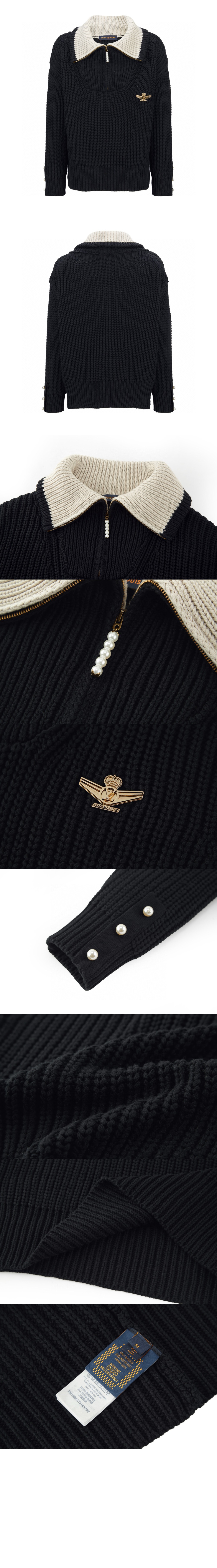 미러급레플리카사이트 | 명품레플리카 전문 쇼핑몰  | 퍼스트원 - 청키 울 블렌드 하프 지퍼 풀오버 > 루이비통