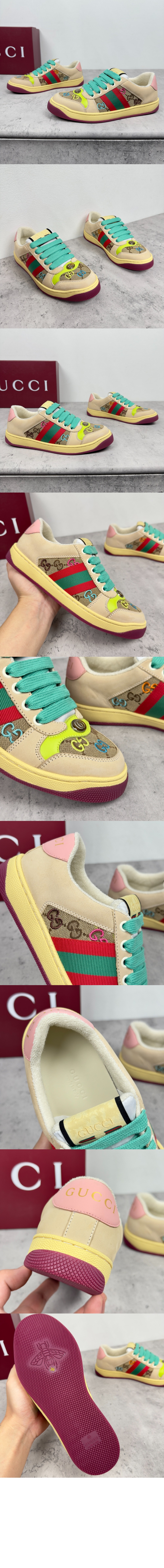 미러급레플리카사이트 | 명품레플리카 전문 쇼핑몰  | 퍼스트원 - 스크리너 스니커즈 838873 > 구찌