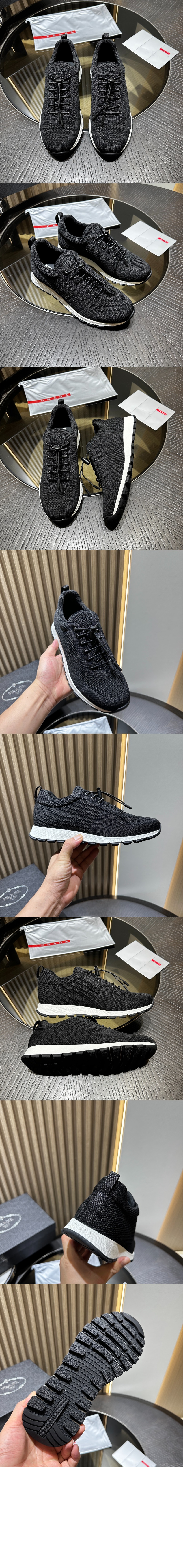 미러급레플리카사이트 | 명품레플리카 전문 쇼핑몰  | 퍼스트원 - 스트레치 니트 스니커즈 2EE435 > 프라다