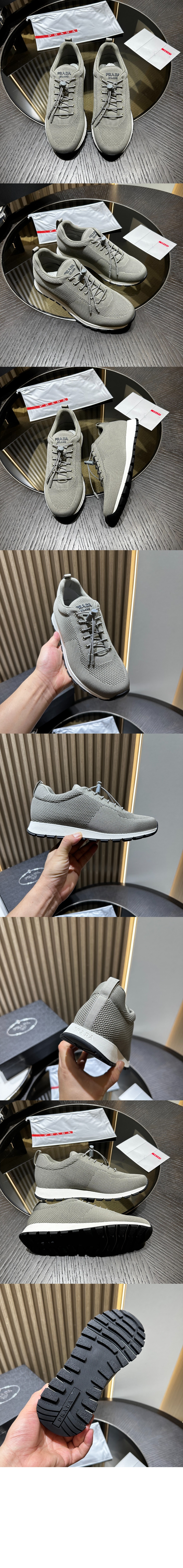 미러급레플리카사이트 | 명품레플리카 전문 쇼핑몰  | 퍼스트원 - 스트레치 니트 스니커즈 2EE435 > 프라다
