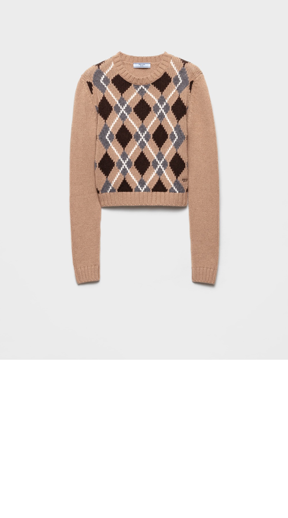 미러급레플리카사이트 | 명품레플리카 전문 쇼핑몰  | 퍼스트원 - 캐시미어 크루넥 스웨터 > 프라다