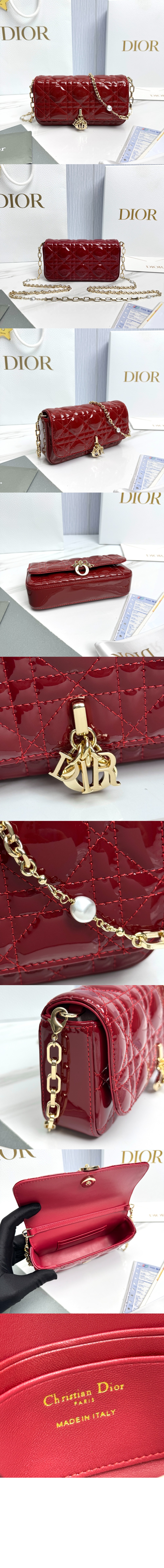 미러급레플리카사이트 | 명품레플리카 전문 쇼핑몰  | 퍼스트원 - My Dior Dior Talk 휴대폰 파우치 S0977 > 디올