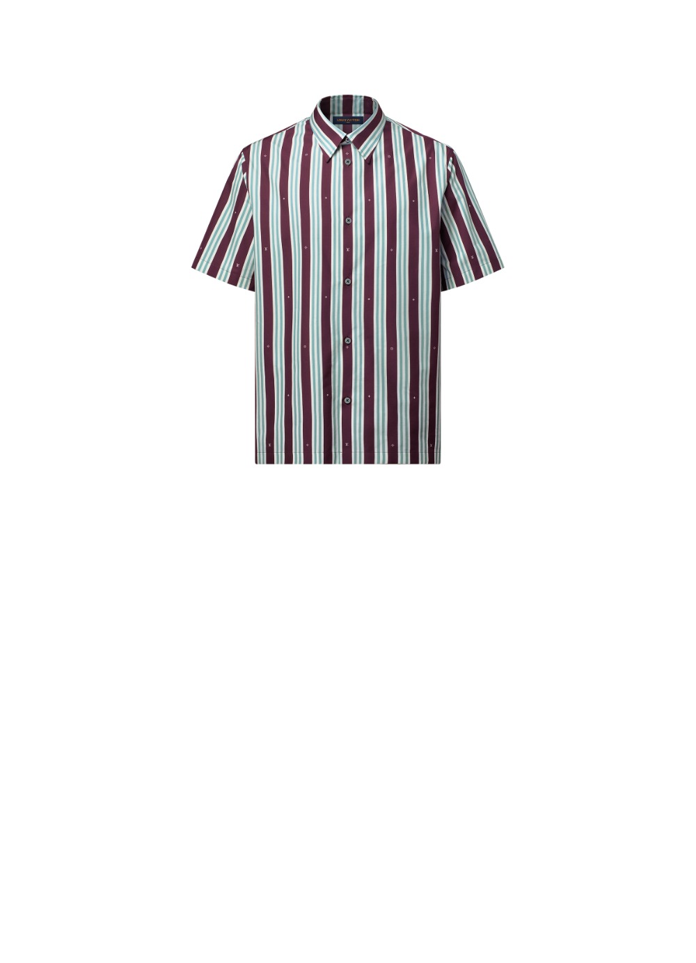 미러급레플리카사이트 | 명품레플리카 전문 쇼핑몰  | 퍼스트원 - 스트라이프드 쇼트 슬리브드 셔츠 > 루이비통