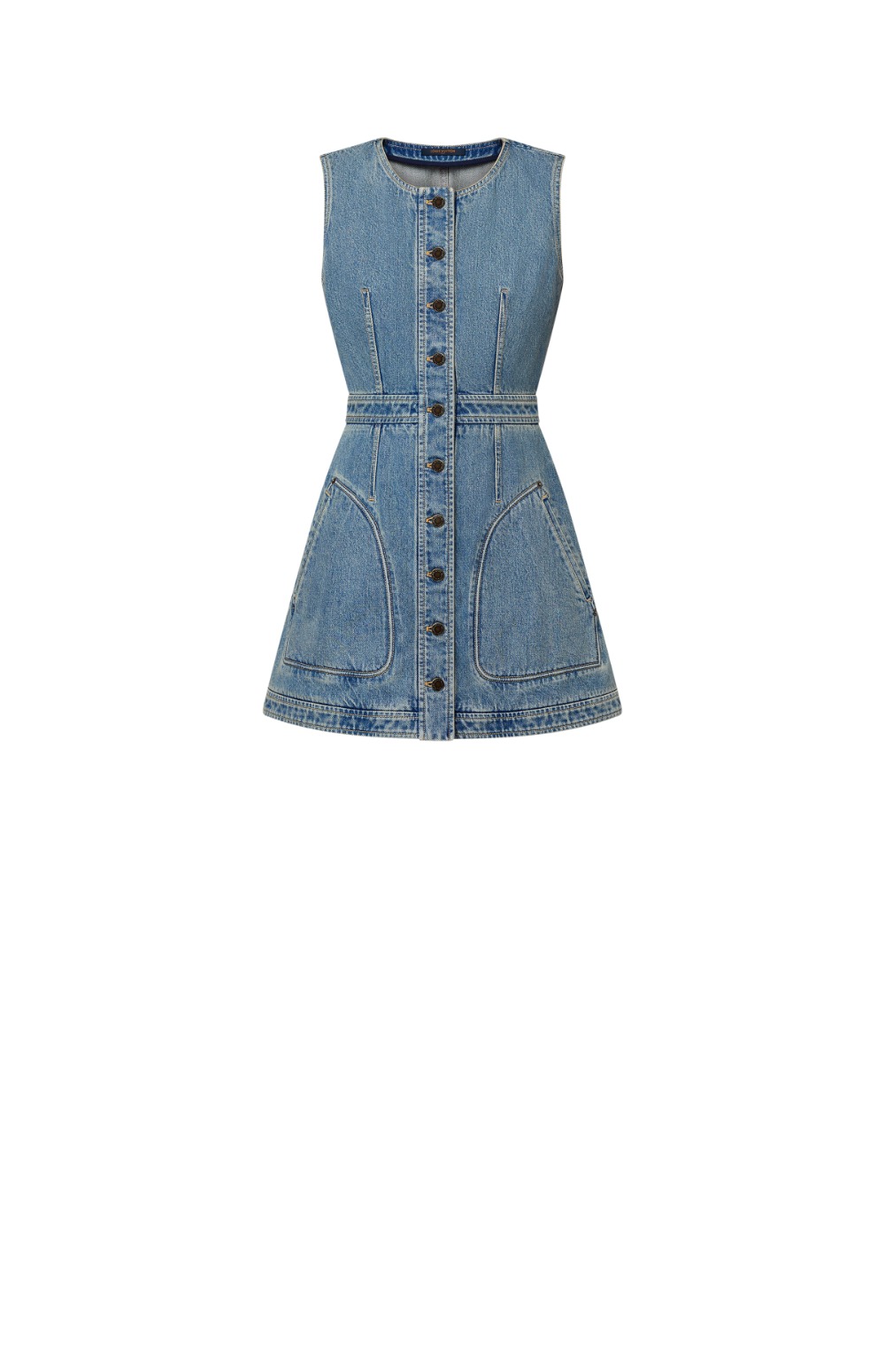 미러급레플리카사이트 | 명품레플리카 전문 쇼핑몰  | 퍼스트원 - 버튼 프론트 데님 드레스 > 루이비통