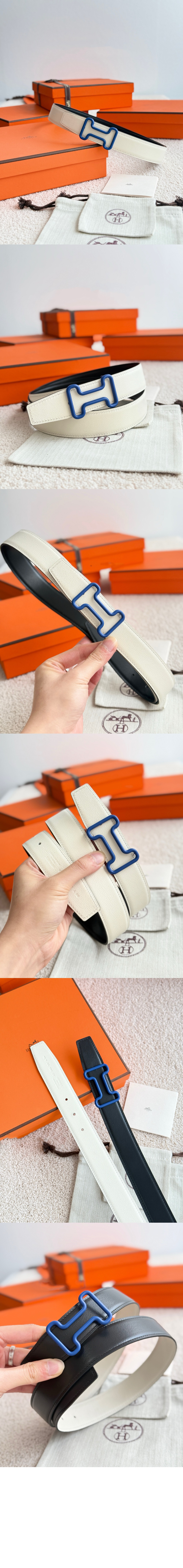 미러급레플리카사이트 | 명품레플리카 전문 쇼핑몰  | 퍼스트원 - Tonight Color 벨트 버클 리버서블 가죽 스트랩 > 에르메스