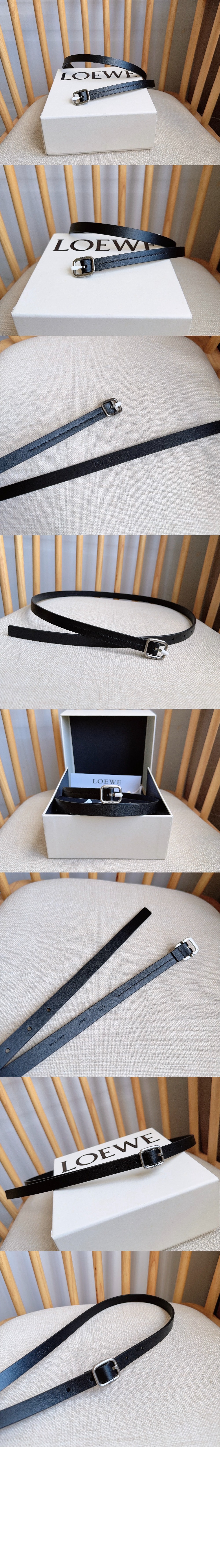 미러급레플리카사이트 | 명품레플리카 전문 쇼핑몰  | 퍼스트원 - 로고 디테일 버클 카프스킨 벨트 > 로에베