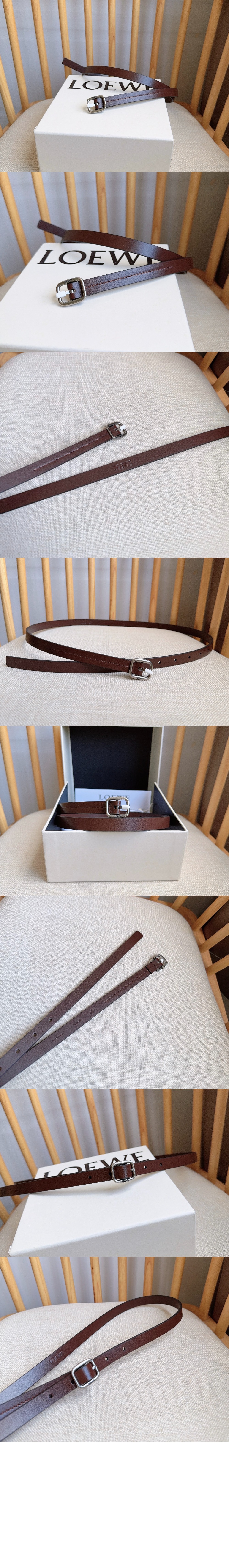 미러급레플리카사이트 | 명품레플리카 전문 쇼핑몰  | 퍼스트원 - 로고 디테일 버클 카프스킨 벨트 > 로에베