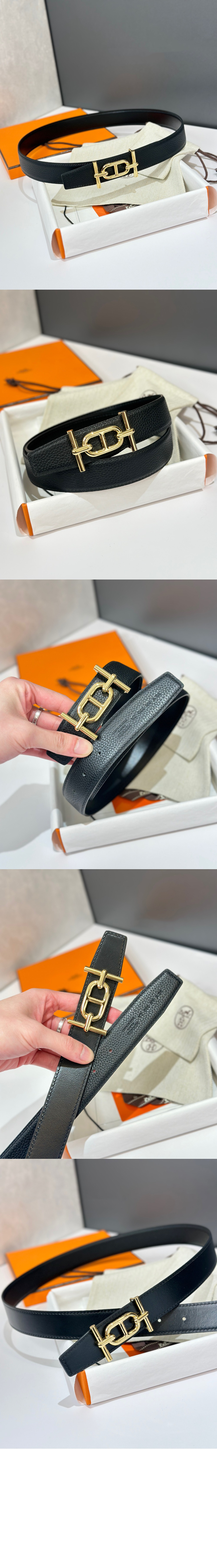 미러급레플리카사이트 | 명품레플리카 전문 쇼핑몰  | 퍼스트원 - Ancre 벨트 버클 리버서블 가죽 스트랩 > 에르메스