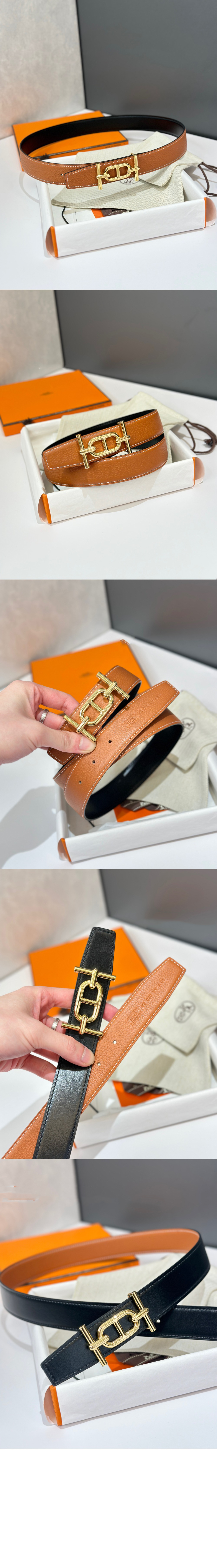미러급레플리카사이트 | 명품레플리카 전문 쇼핑몰  | 퍼스트원 - Ancre 벨트 버클 리버서블 가죽 스트랩 > 에르메스