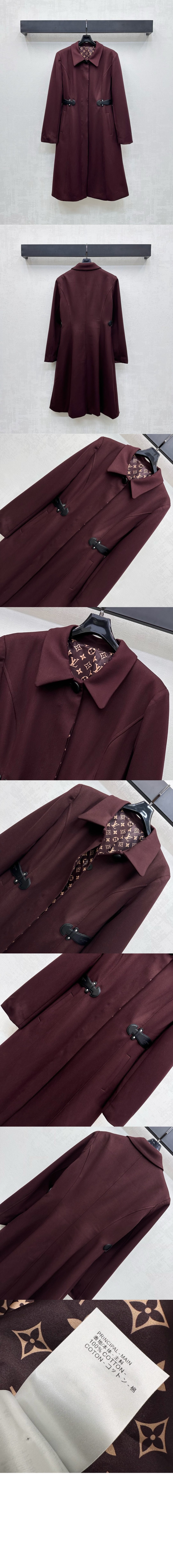 미러급레플리카사이트 | 명품레플리카 전문 쇼핑몰  | 퍼스트원 - 벨트 디테일 코트 > 루이비통