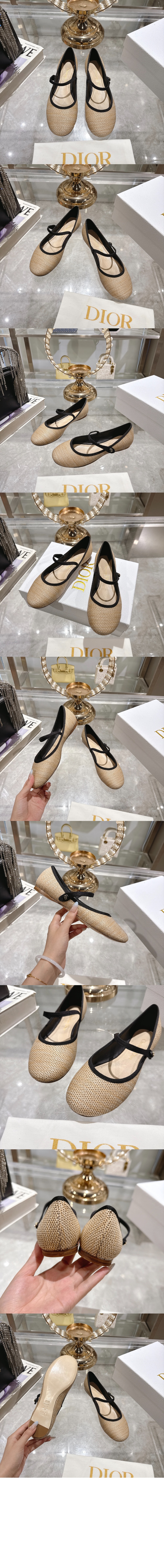 미러급레플리카사이트 | 명품레플리카 전문 쇼핑몰  | 퍼스트원 - Lovely-D 발레 플랫 KCF02 > 디올