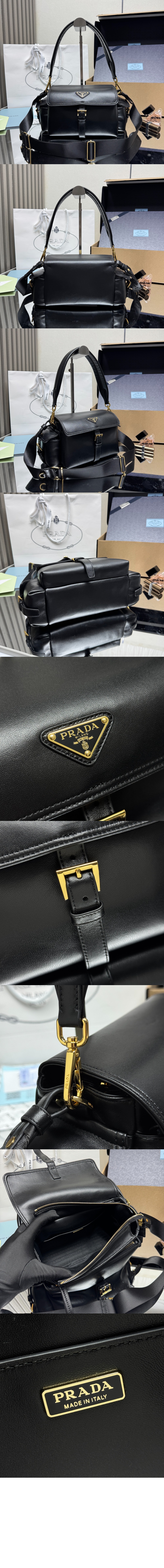 미러급레플리카사이트 | 명품레플리카 전문 쇼핑몰  | 퍼스트원 - 익스플로어 미디엄 나파 가죽 숄더백 1BD394 > 프라다