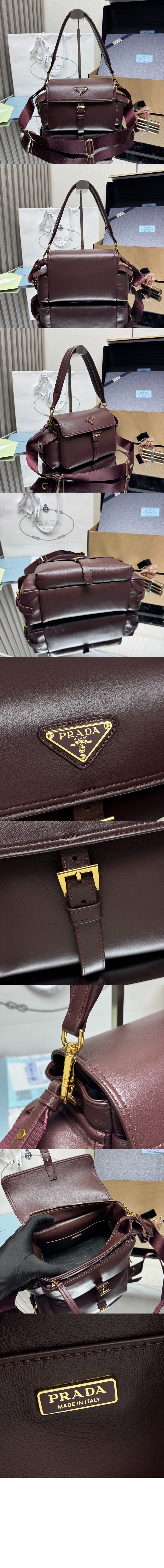 미러급레플리카사이트 | 명품레플리카 전문 쇼핑몰  | 퍼스트원 - 익스플로어 미디엄 나파 가죽 숄더백 1BD394 > 프라다