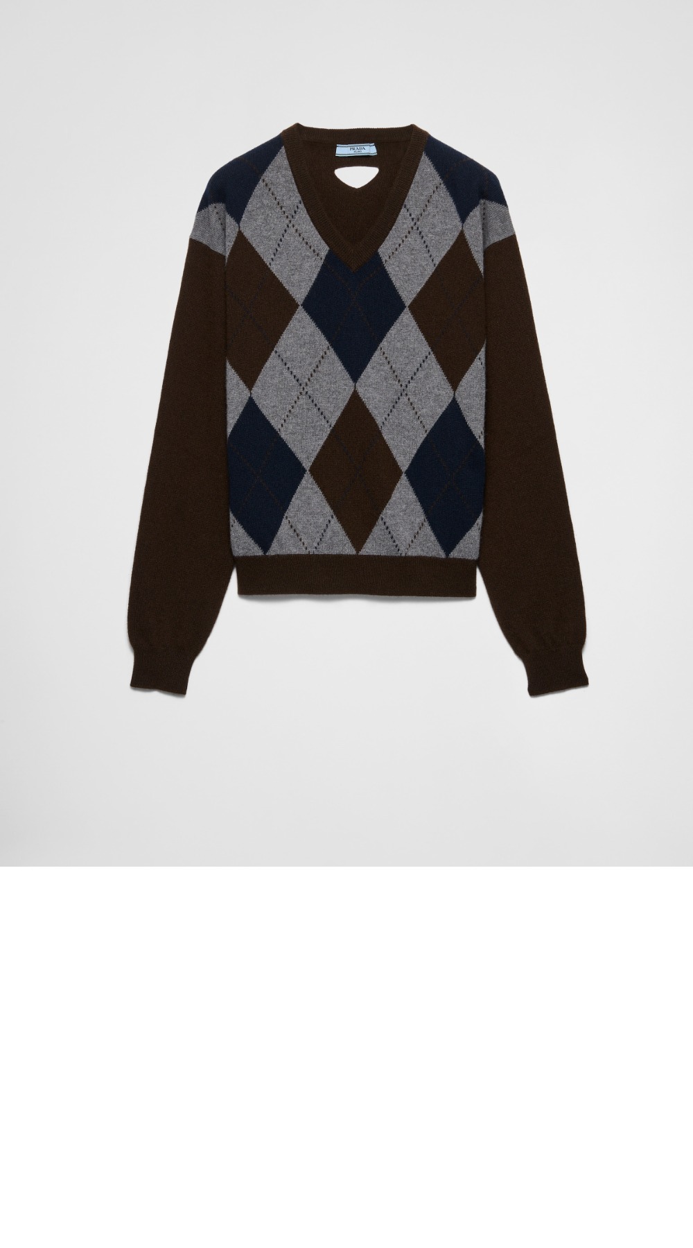 미러급레플리카사이트 | 명품레플리카 전문 쇼핑몰  | 퍼스트원 - 브이넥 캐시미어 스웨터 > 프라다