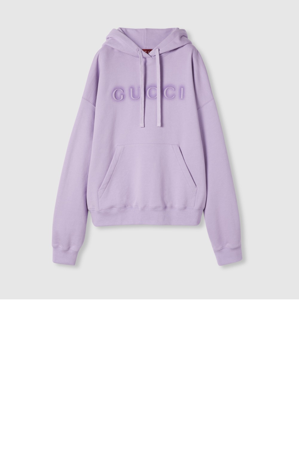 미러급레플리카사이트 | 명품레플리카 전문 쇼핑몰  | 퍼스트원 - 로고 코튼 후드 스웨트셔츠 > 구찌