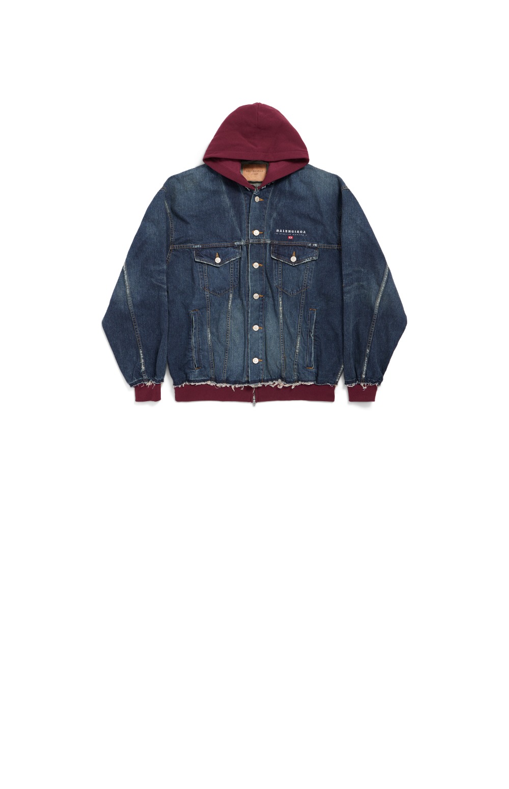 미러급레플리카사이트 | 명품레플리카 전문 쇼핑몰  | 퍼스트원 - 패치드 데님 재킷 > 발렌시아가