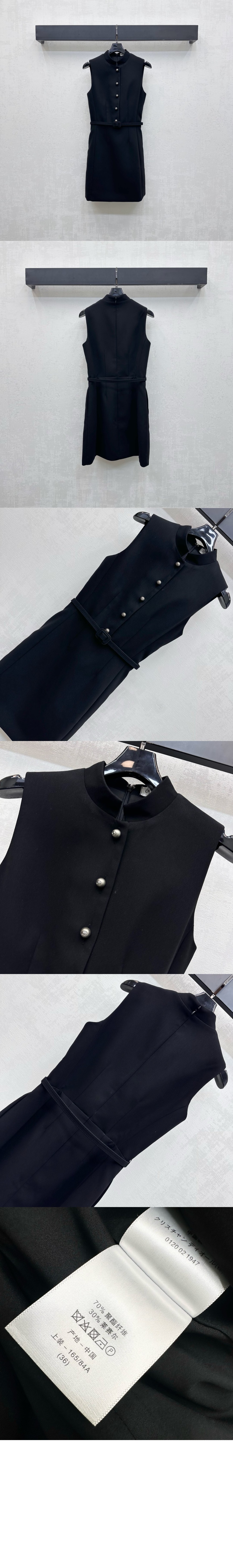 미러급레플리카사이트 | 명품레플리카 전문 쇼핑몰  | 퍼스트원 - 쇼트 드레스 탈착식 루싱 칼라 > 디올