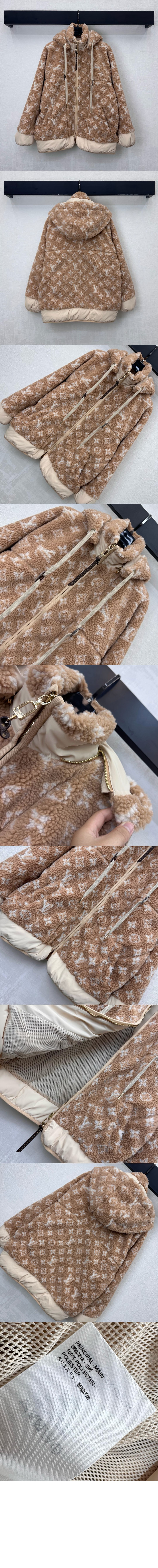 미러급레플리카사이트 | 명품레플리카 전문 쇼핑몰  | 퍼스트원 - 모노그램 플리스 후디드 재킷 > 루이비통