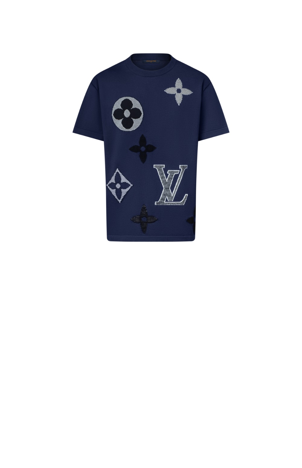 미러급레플리카사이트 | 명품레플리카 전문 쇼핑몰  | 퍼스트원 - 모노그램 쇼트 슬리브드 니티드 크루넥 > 루이비통