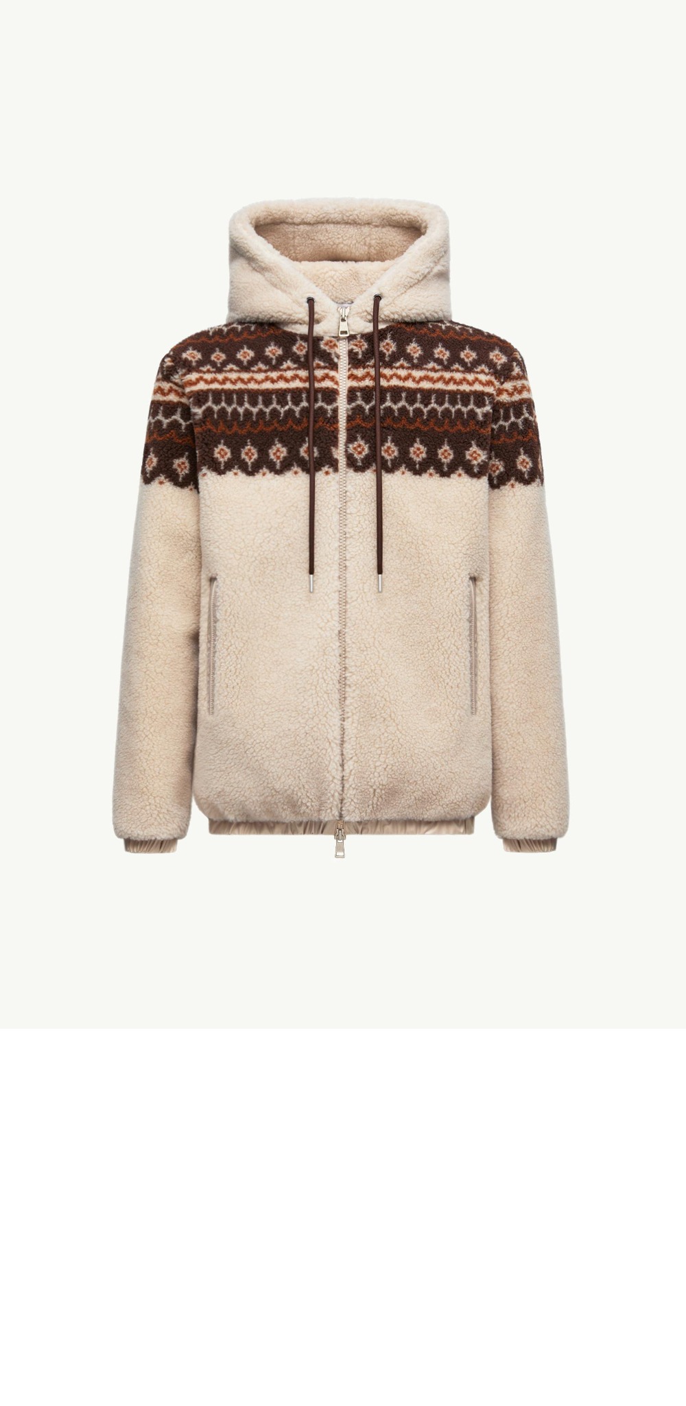 미러급레플리카사이트 | 명품레플리카 전문 쇼핑몰  | 퍼스트원 - 지오메트릭 자카드 울 혼방 후디 > 몽클레어