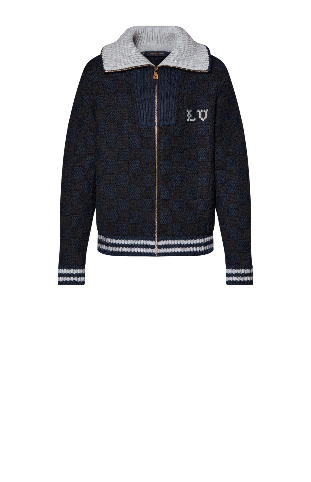 미러급레플리카사이트 | 명품레플리카 전문 쇼핑몰  | 퍼스트원 - 다미에 니트 블루종 > 루이비통