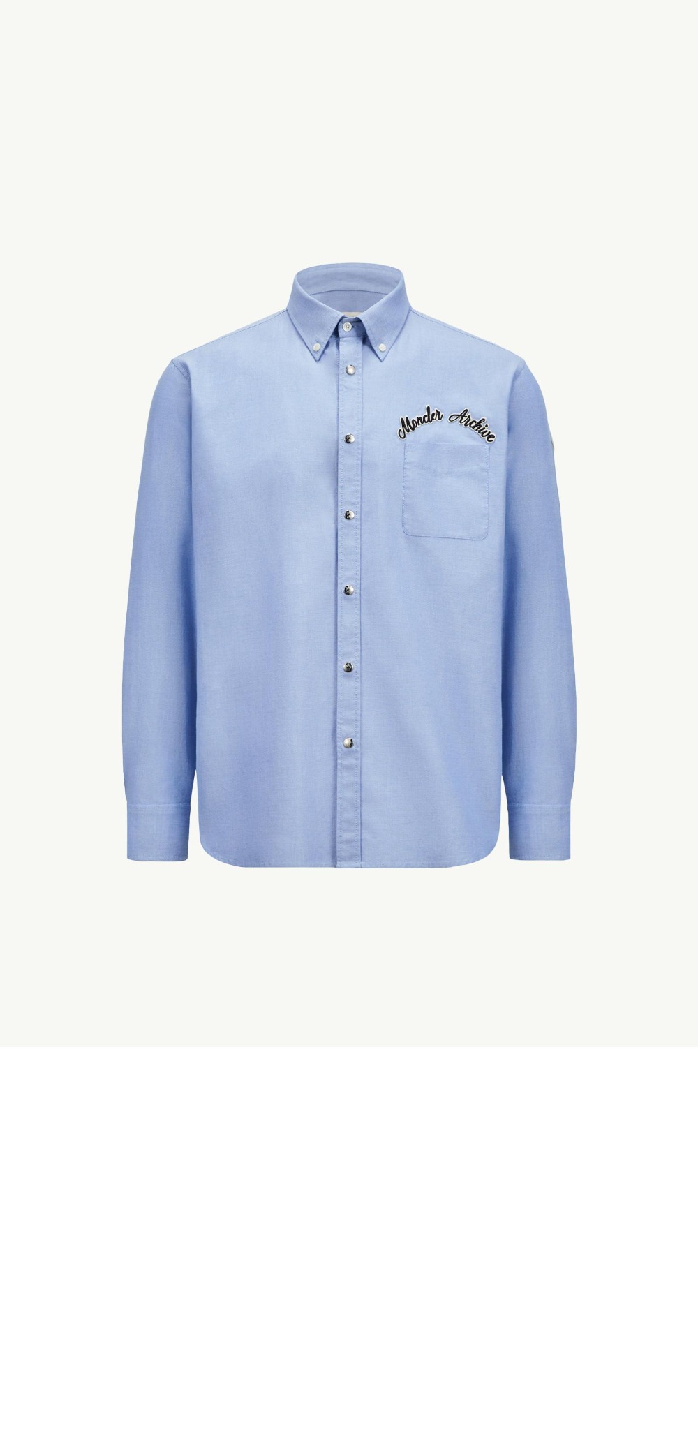 미러급레플리카사이트 | 명품레플리카 전문 쇼핑몰  | 퍼스트원 - 자수 로고 옥스포드 코튼 셔츠 > 몽클레어