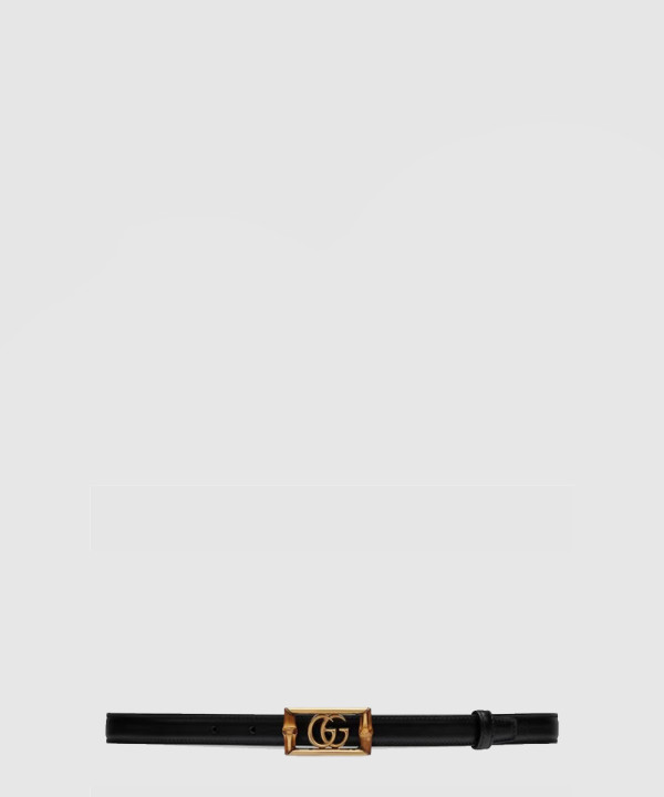 더블 G 밤부 레더 벨트 768464