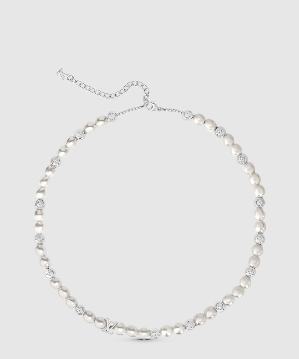 모노그램 펄 목걸이 M01157