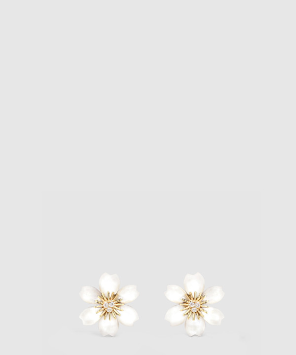 로즈 드 노엘 귀걸이 7RV00