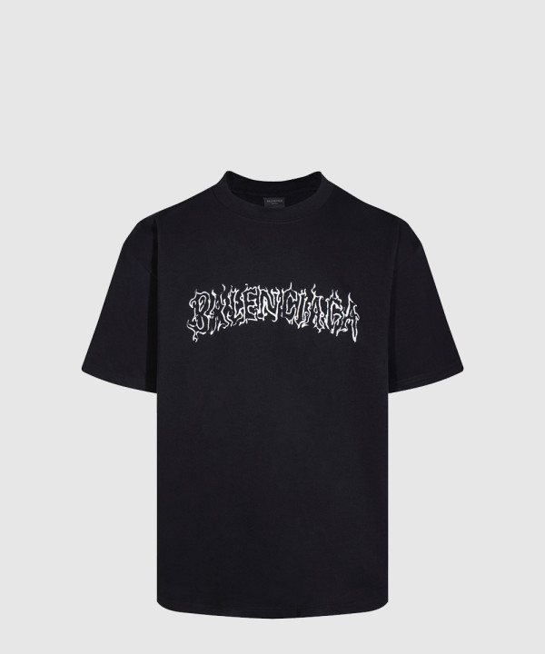 로고 프린트 반팔