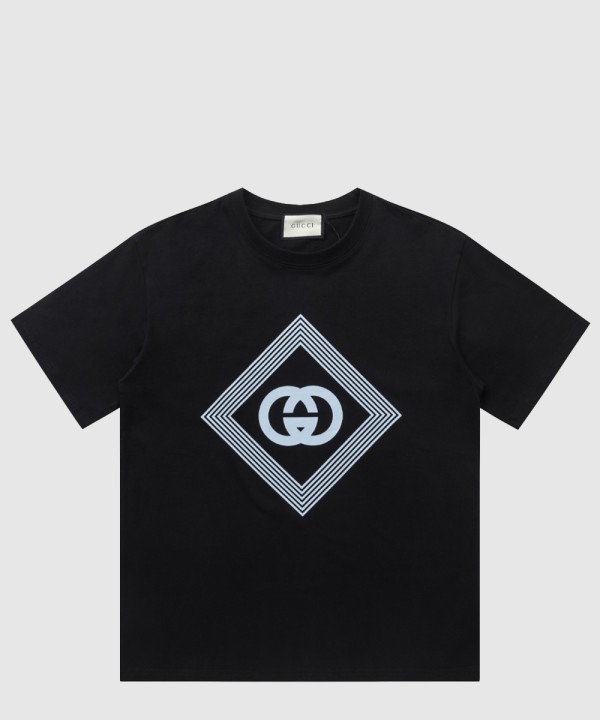 로고 프린트 반팔