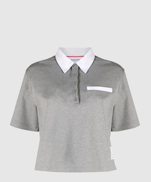 프린트 니트 톱