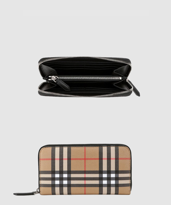 빈티지 체크 장지갑 4074696