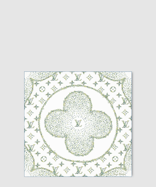 모노그램 플라워 스퀘어 90 M79702