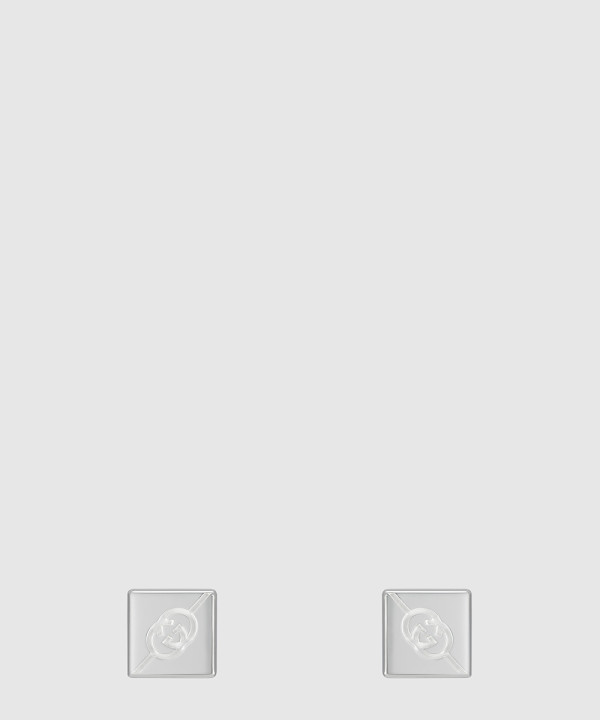 다이애그널 인터로킹 G 귀걸이 774033