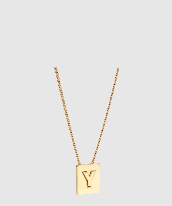Y 자모 목걸이 46N0Y6