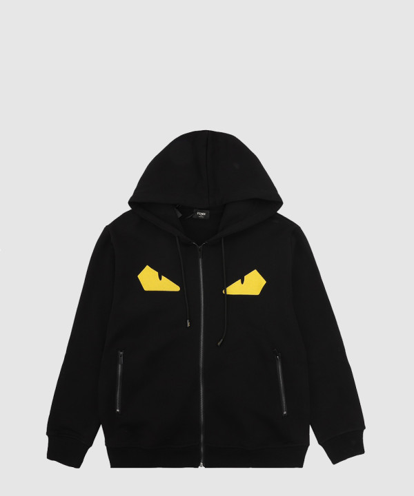 로고 집업 자켓