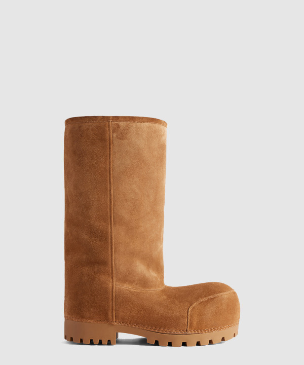 알래스카 퍼 하이 부츠 802205