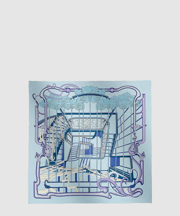 La Ligne Coup de Fouet 스카프 90