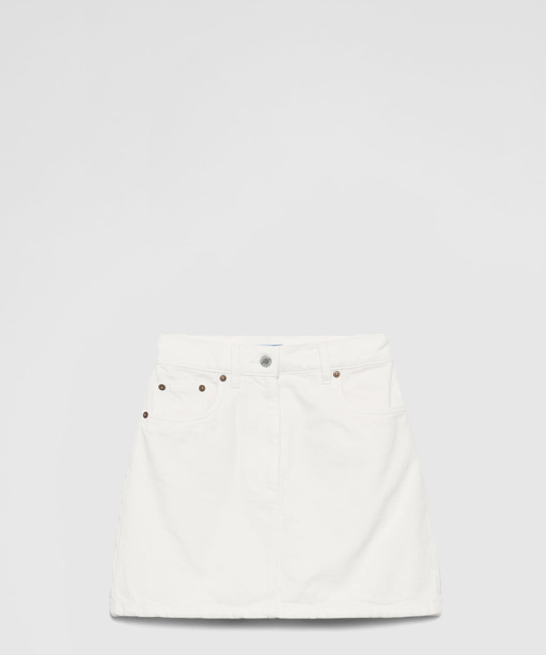 데님 미니스커트