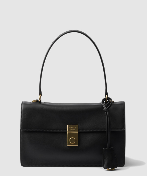 소프트 사운드 미디엄 가죽 숄더백 1BN023