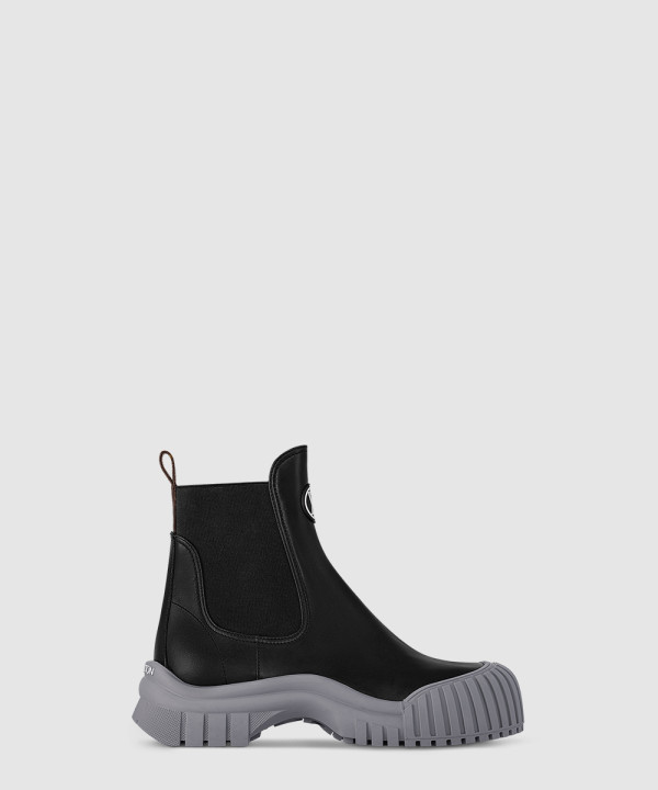 루비 플랫 첼시 앵클 부츠 1ADCXN