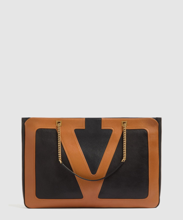 가라바니 비바 슈퍼스타 나파 레더 쇼퍼백