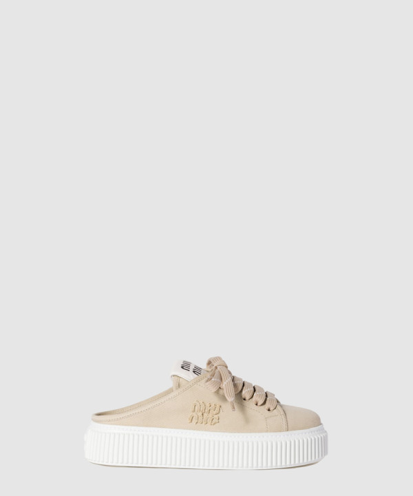 데님 스니커즈 뮬 5E390E