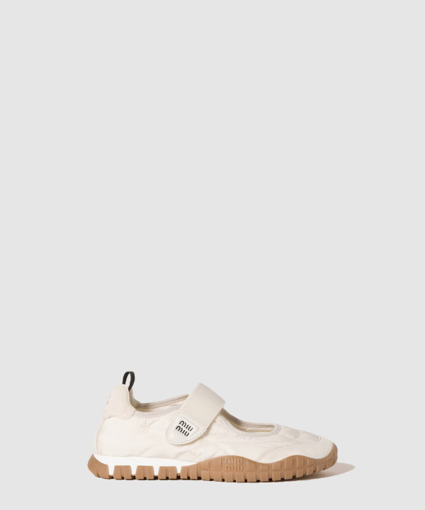 타이어 기능성 소재 및 스웨이드 발레리나 5F416E