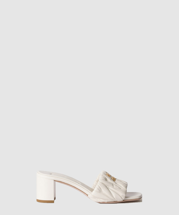 마테라쎄 나파 가죽 슬라이드 5XX657