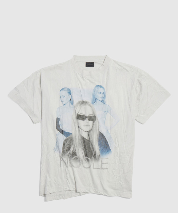 니콜 박시 티셔츠