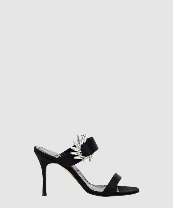 힐 옆 버클 샌들